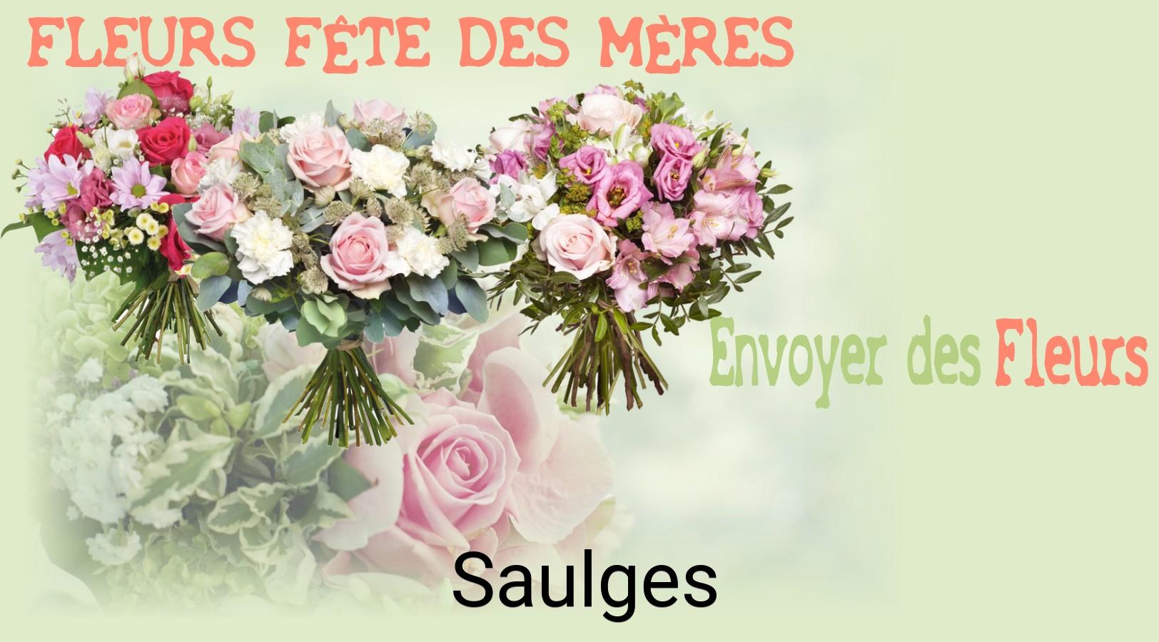 Bouquet de Fête des Mères livré à Saulges